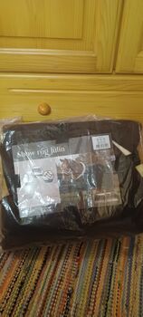 QHP Abschwitzdecke Neu original verpackt 130 cm braun mit Plüschkragen QHP Julin