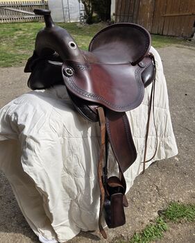 Quantum Short & Light Westernsattel, Deuber Quantum Short & Light (Variante B Premium), Petra, Western Saddle, Fremdingen 