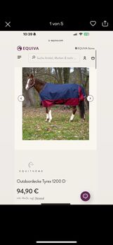 Regendecke Winterdecke 165cm 150G, Heleen , Horse Blankets, Sheets & Coolers, Scharnebeck