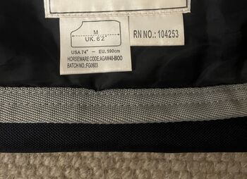 RAMBO Horseware Walkerdecke, 100 gr, blau RAMBO Horseware Walkerdecke, 100gr, blau