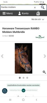 Rambo Miklem Multibridle Horseware Multibridle Miklem 