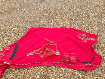 Red show gear, Emma Dawkins, Horse Blankets, Sheets & Coolers, Loxley