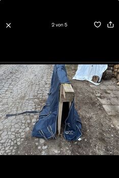 Regendecke 0g 145cm blau