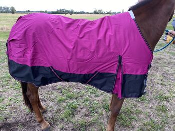 Regendecke 600D in Pink/Schwarz, Cordula Folgner, Horse Blankets, Sheets & Coolers, Berlin 