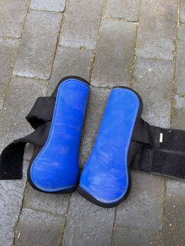 Gamaschen Blau, Pia B., Tendon Boots, Ahrensburg 