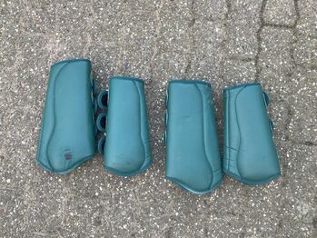 Gamaschen grün 4 er Set WB, Ute Broemmel, Tendon Boots, Reken