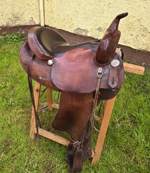 Reining Westernsattel, USA leichter Reiningsattel, Frank Linsel, Western Saddle, Gera