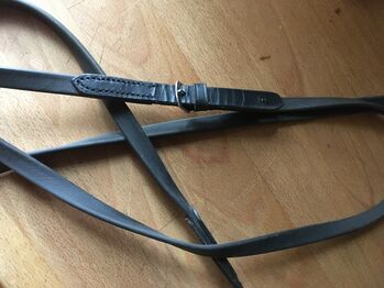 Zügel aus Biothane/Leder 260 cm