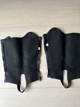 Reiten Gamaschen/ Chaps Leder Größe M (49 Cm Länge) Super Erhalten! 🐴🏇
