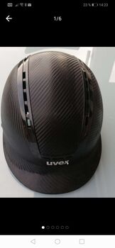 Reithelm Uvex SUXXEED Carbon Style, Uvex Suxxeed Carbon Style, Sieglinde Linortner, Riding Helmets, Radstadt 