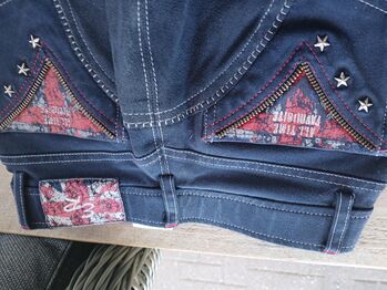 Reithose von ER gr 36 blau ER Reithose/ Westernstyle