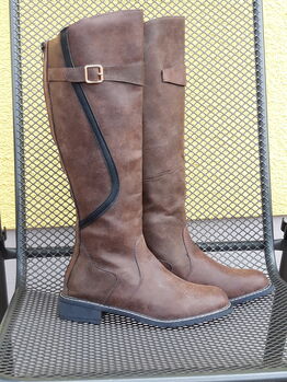 Reitstiefel Gr. 38, dunkelbraun, unbekannt, Diodora, Reitstiefel, Schwandorf