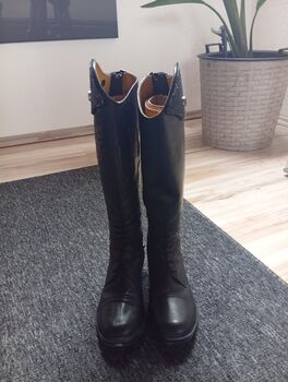 Reitstiefel weiter Schaft
