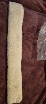 Sheepskin girth sleeves