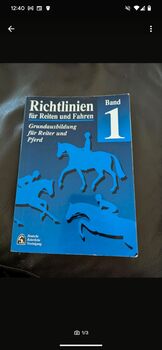 Richtlinien für Reiter und Pferd, Beatrice , Bücher, Basel 