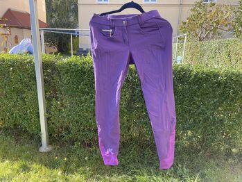 RidersChoice Reithose Royal Purpel Größe 38, RidersChoice Sommer-Reithose , Lilly Schuldt, Bryczesy, Dresden