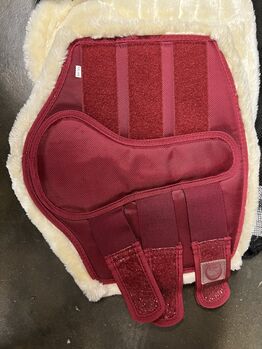 Riderschoice Gamaschen rot Glitzer neu Riderschoice