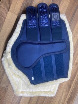 RidersChoice- Ridersdeal Softgamaschen 1680D Glitter XXL navy, RidersChoice/ Ridersdeal, Nadine Seefried, Tendon Boots, Madlitz-Wilmersdorf Wilmersdorf