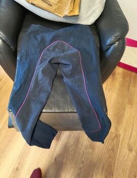 Reithose , Lederbesatz , ELT , Gr44 ELT Reithose