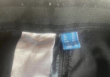 Reithose- Silikon- Kniebesatz