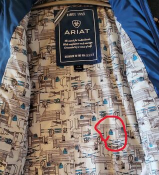 Reiterweste Damen Größe L, outdoor Ariat Kurzarm