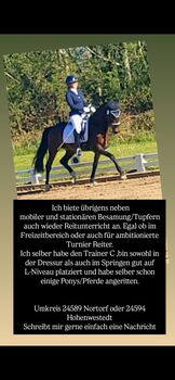 Reitunterricht, Issabelle Hahn , Riding Lessons, Hohenwestedt