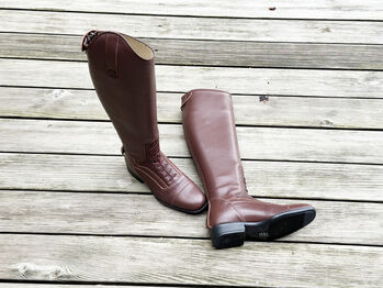 Reitstiefel cognac, Felix Bühler  Reitstiefel Milano, Patricia von Moos, Riding Boots, Kastanienbaum