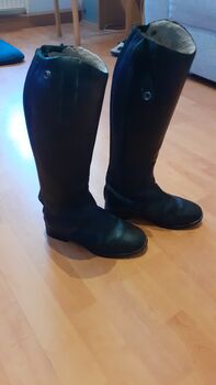 Winterreitstiefel aus Leder