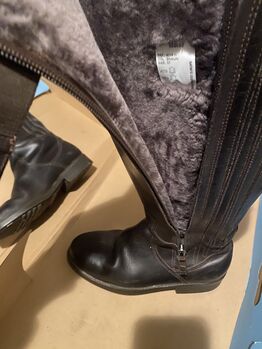 Reitstiefel mit Fell Gr. 37 wenig getragen zu verkaufen
