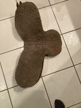 Reitpad Shetty Pony aus leder, Ute Broemmel, Bareback pads, Reken