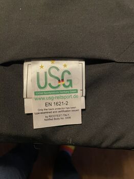 Reitweste USG in Größe XS USG