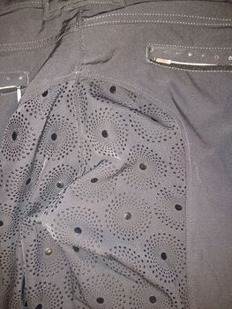 Reithose grau mit Glitzersteinen Gr. 40, Ragna, Breeches & Jodhpurs, Soest 