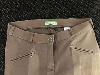 Reithose Isabell Werth Gr. 80 beige/taupe, Isabell Werth Barcelona, SJS, Breeches & Jodhpurs, Wingst