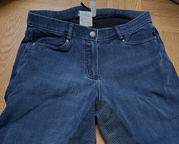 Reithose mit Jeansoptik Felix Bühler  Reithose Damen mit Vollbesatz