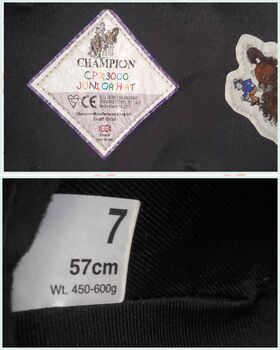 Riding helmet - Champion size 7, 57cm Champion