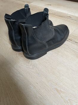 Reitstiefeletten Leder schwarz Gr. 34 Fouganza Reitstiefelette Kinder