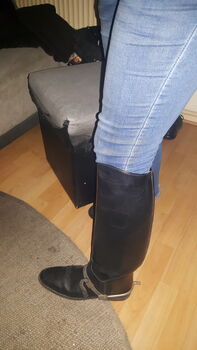 Echt Leder Reiterstiefel