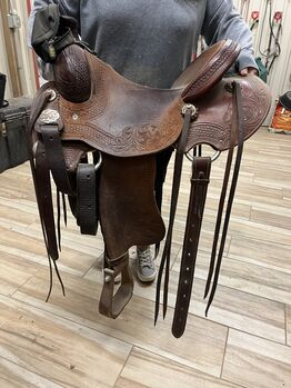 Robert Teskey Ranch saddle, Robert Teskey , Alannah Harkins , Siodło westernowe , Prosper 