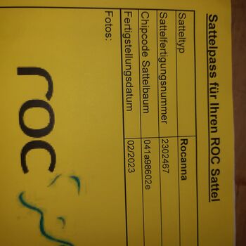 ROC Sattel Rocanna ROC Rocanna