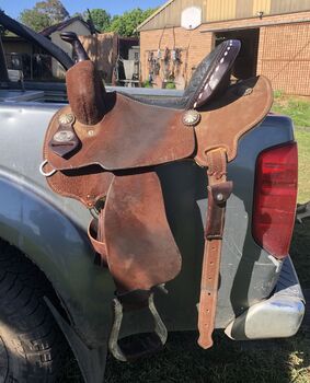 Rockin W barrel saddle, Tarni, Western Saddle, Menangle park