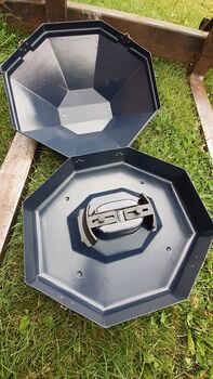 RodeoKing 10xx guter Zustand+ HatCase RodeKing 10x gute Qualität Gr. 54-55 long oval