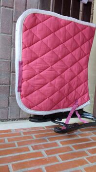 Pinke Dressurschabracke, Inga Kiilu , Dressage Pads, Panker