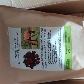 Rote Beete Chips, Ölmühle Godenstedt, Graziella, Pferdefutter, Ebersbach an der Fils