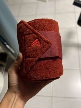 Rote Fleecebandagen Größe Warblut, Lena, Horse Bandages & Wraps, Leibnitz