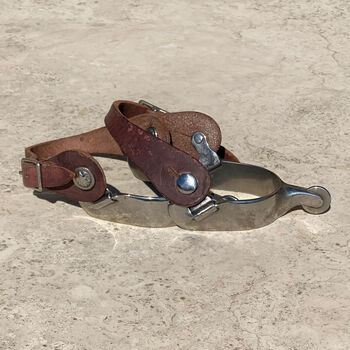 Roy Texan-style spurs., Siobhan Doyle, Sporen & Sporenriemchen, Montecatini val di Cecina