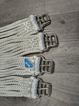 TAUSCH Stübben Kordelgurt weiß neu 135 cm gegen 125 cm, Stübben Kordelgurt, Ute, Girths & Cinches, Zahna-Elster
