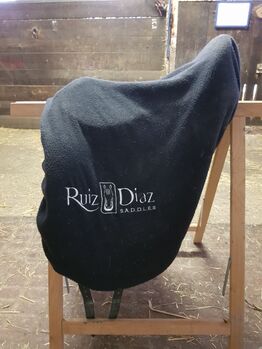 Ruiz Diaz Dressursattel Valencia in schwarz gebraucht Ruiz Diaz Dressursattel Valencia