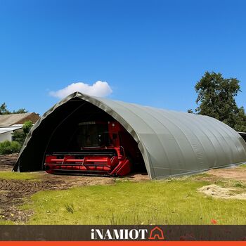 Rundbogenhalle 9,76 x 10 m ideal zur Lagerung von Heu, Stroh, Futtermitteln, Getreide, Dünger, Masch, Karol, Horse Shelters & Tents, Wrocław