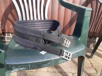 Sattelgurt Bucas 120cm / 48", unbenutzt, schwarz Bucas