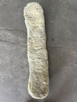 Sattelgurtschoner/Lammfell Mattes